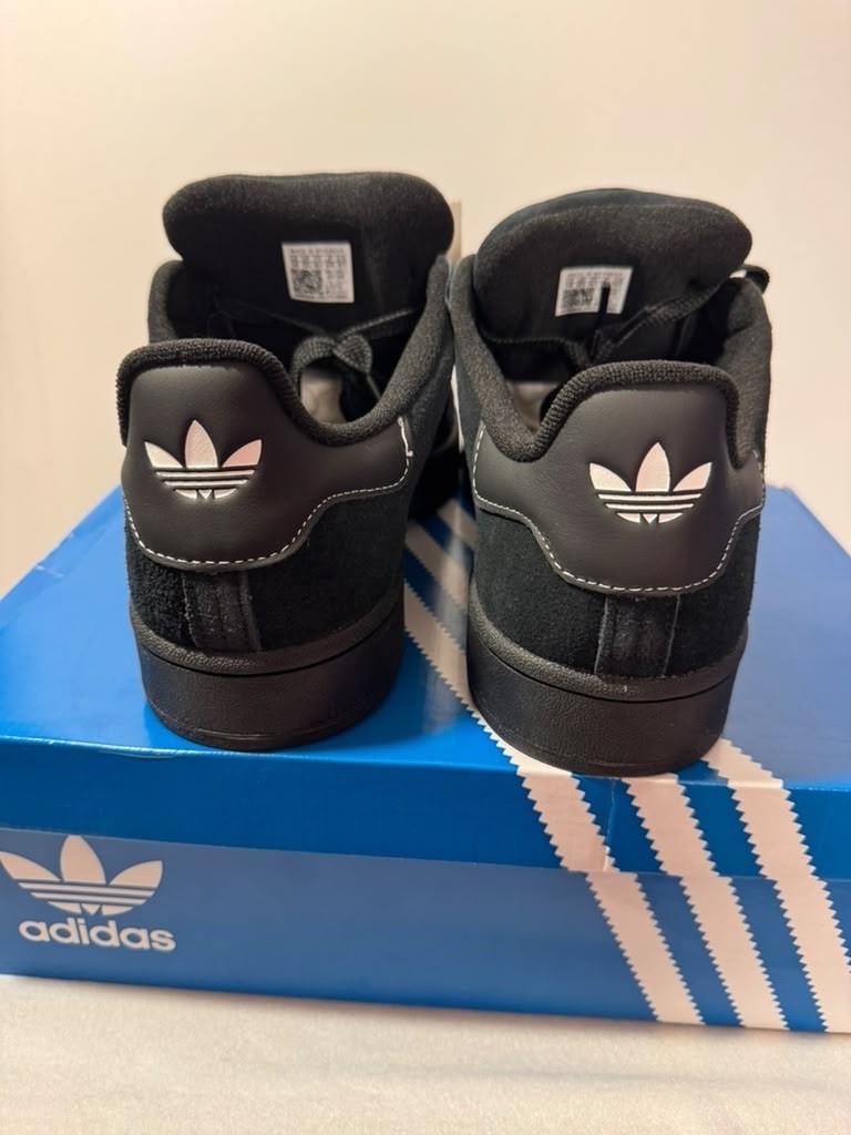 Adidas Campus 00s IF8768 Men’s Size 14 Core Black White Suede New With Box