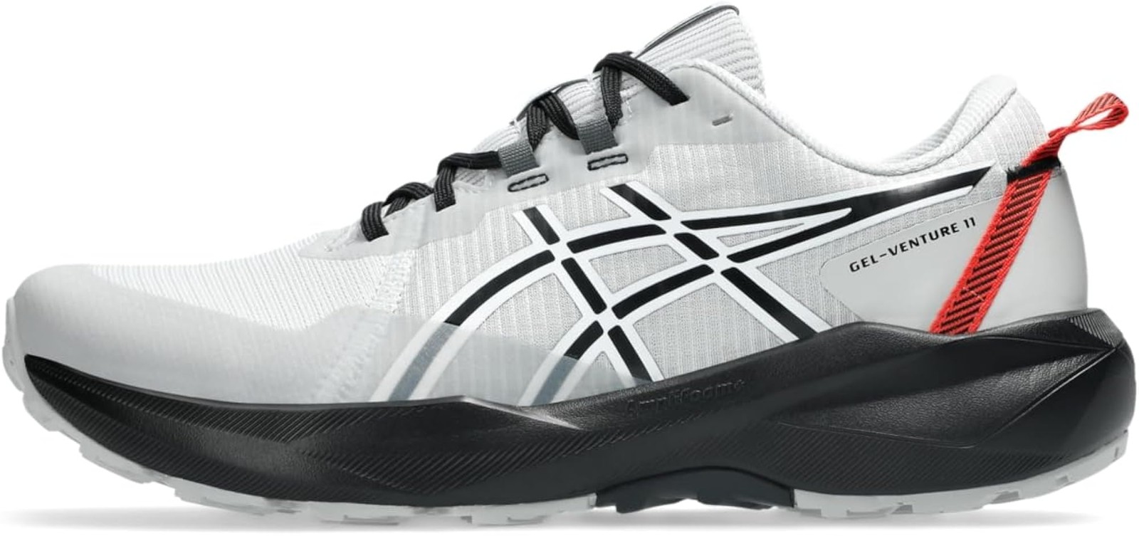 ASICS Men’s Gel-Venture 11 Trail Running Shoes – Concrete/Red Snapper – 8