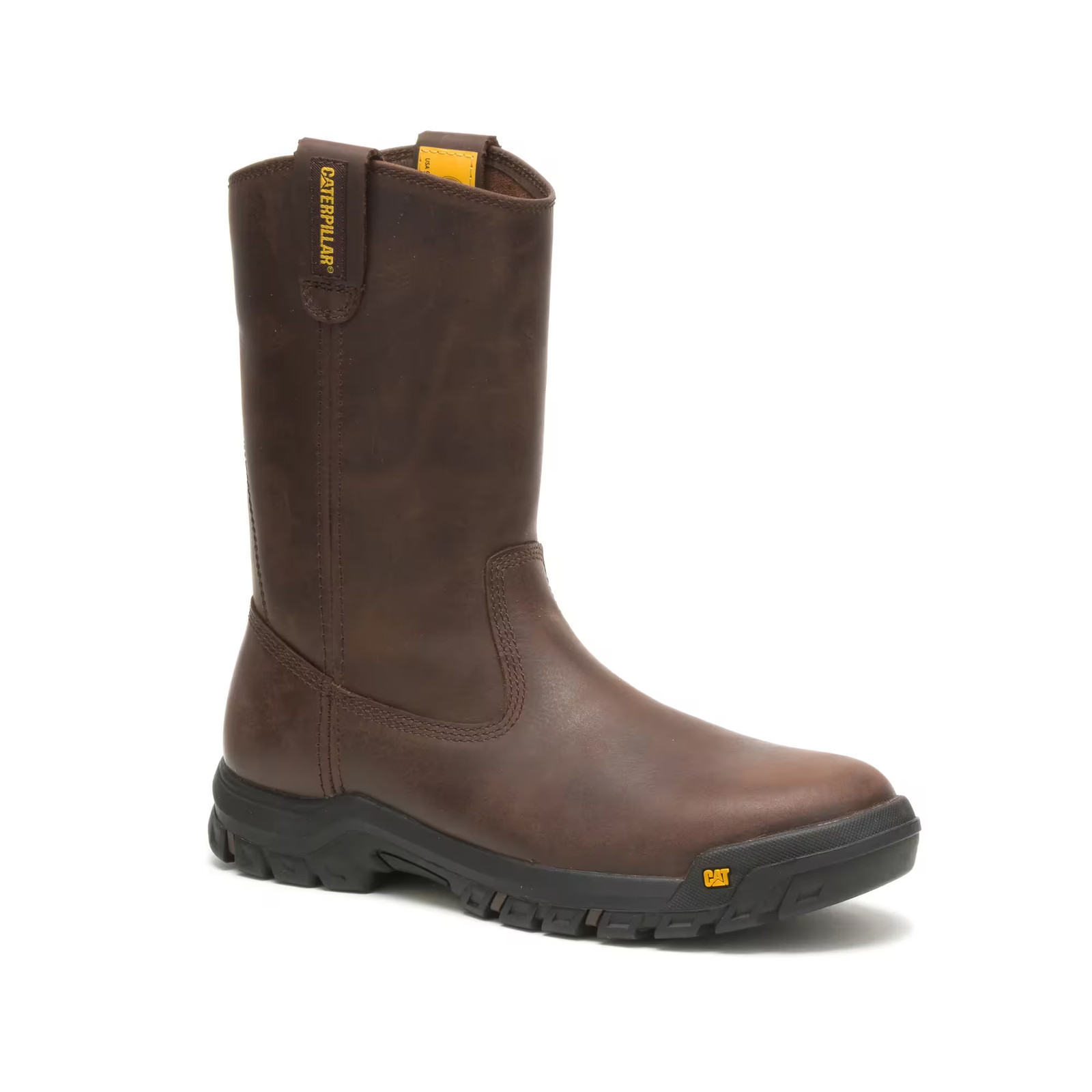 Caterpillar Men Drawbar Pull-On Work Boot