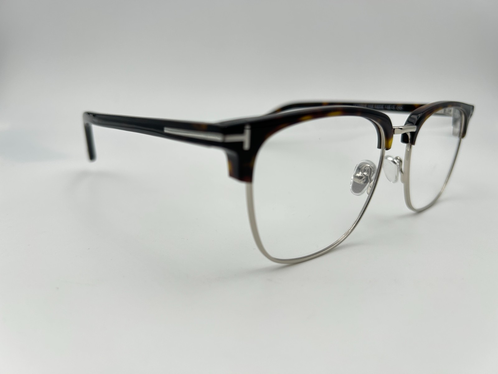 Tom Ford Sunglasses TF5683-B 052 Havana Gold Gray 54 18 145 Clip on Blue light