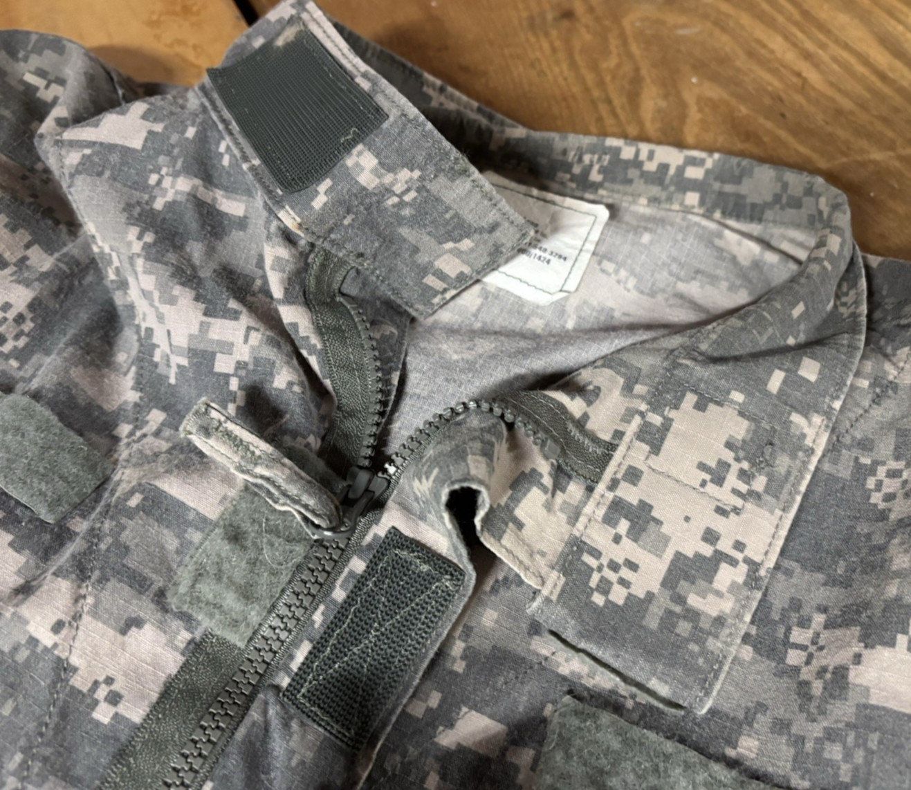 USGI Digi Camo FR ACU Combat Jacket Coat XL X-Long Tall Army Flame Resistant