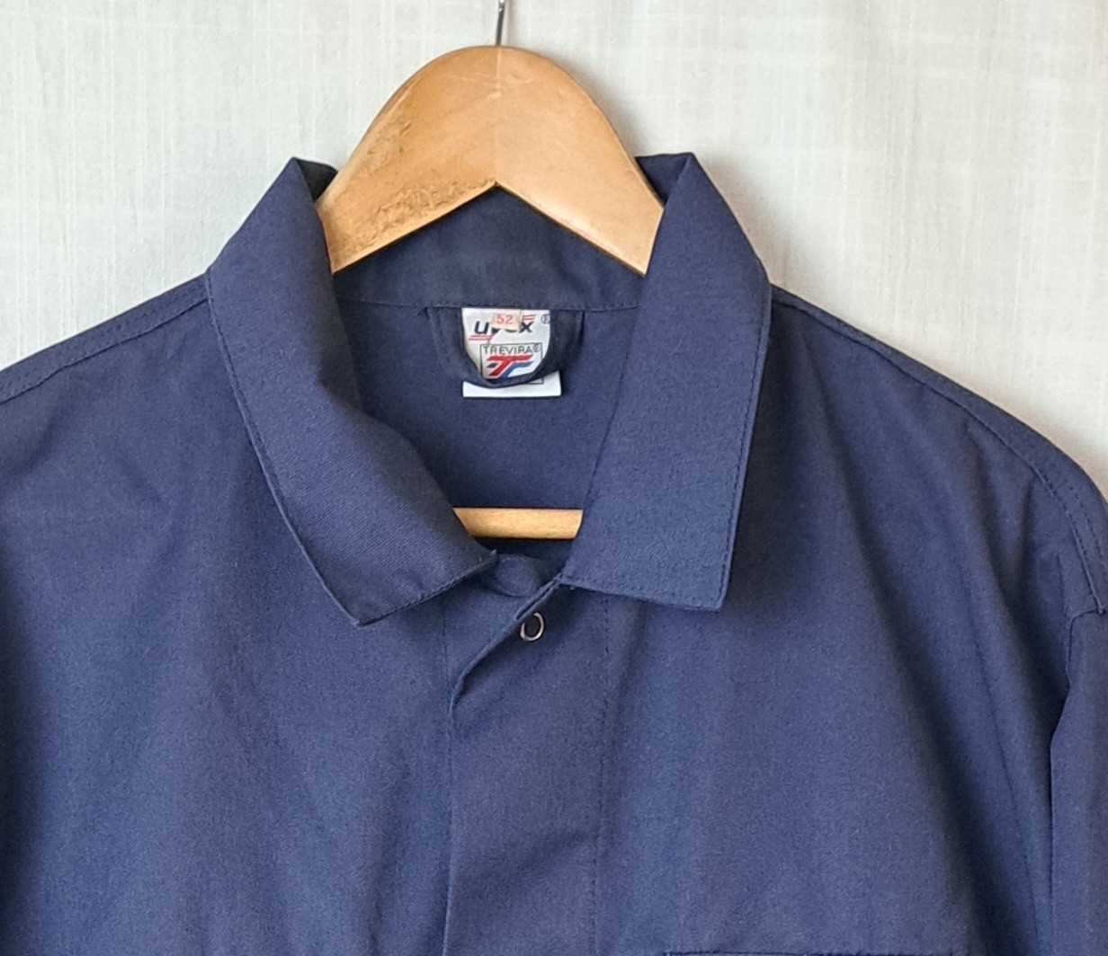 Uvex Trevira Mens Navy Blue Work Chore Jacket New without Tags Chest 42 “