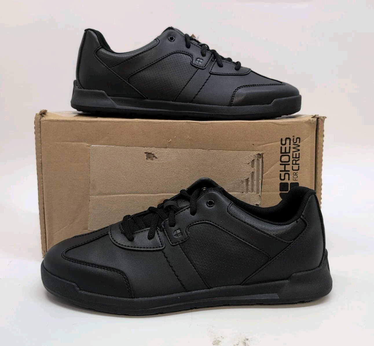 Shoes For Crews Freestyle II Work Sneaker Men’s Size US 9.5M Black