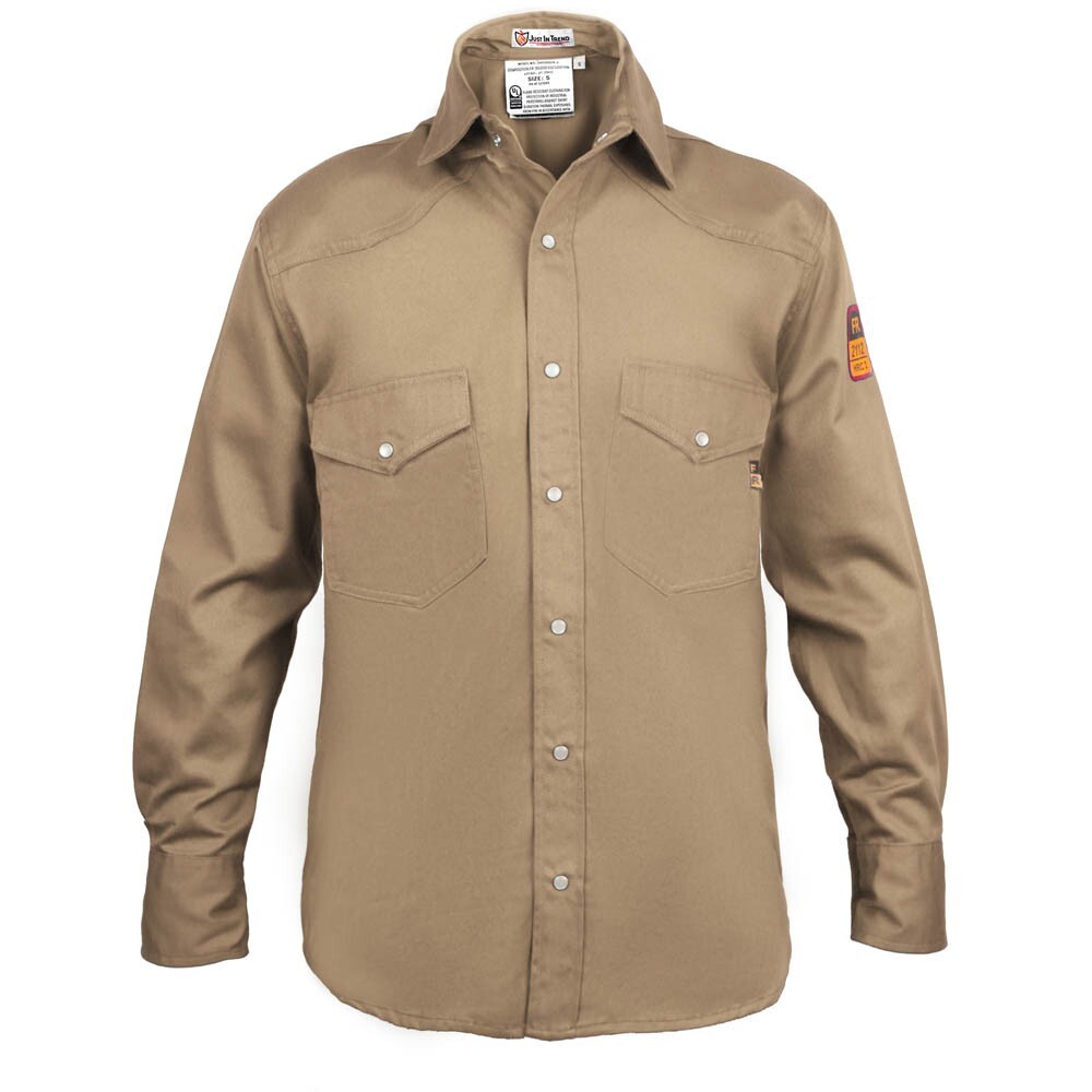 Flame Resistant Shirt FRC – 100% Cotton blend, 7 oz., Light Weight