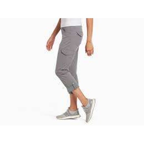 KUHL Women’s Splash Roll-Up Cargo Pant in Taupe Brown Size 14 Reg