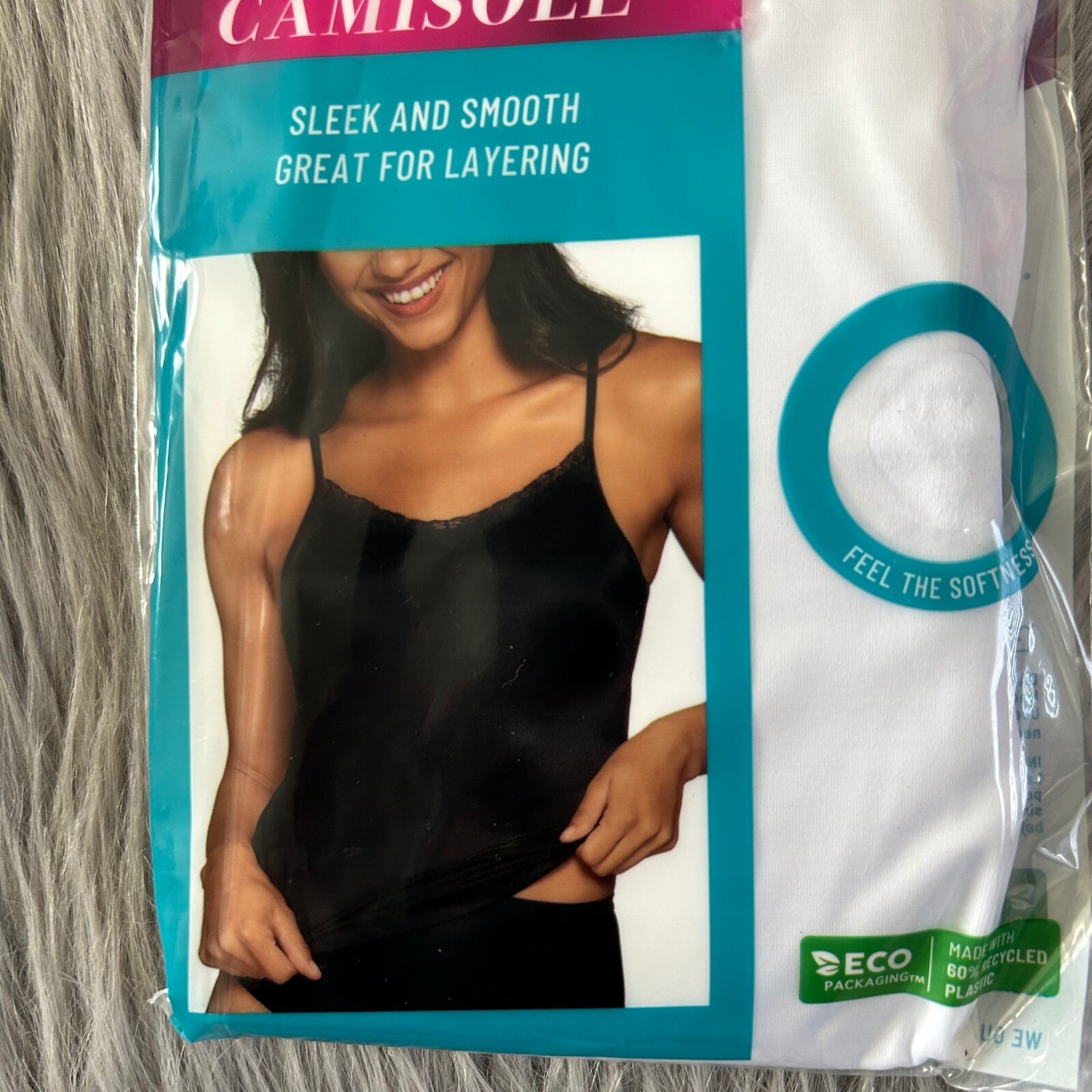 Vanity Fair Radiant Collection Lace Trim Camisole Womens Size Small White Tank