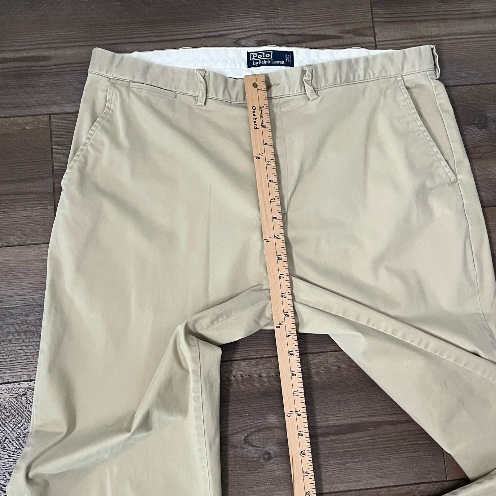 Polo Ralph Lauren’s Mens Stretch Classic Fit Chino Pant 97% cotton 3% elastane
