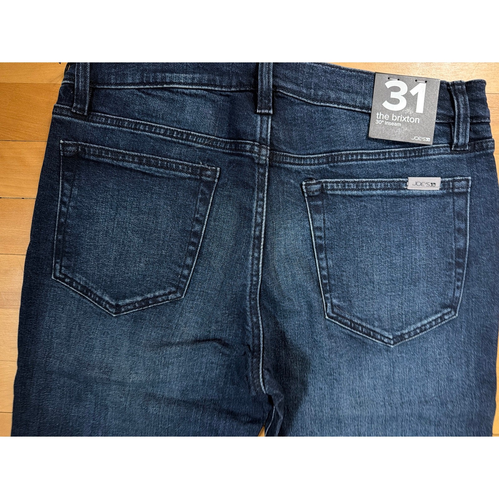 NWT Joe’s Jeans The Brixton Halory Straight Leg Dark Wash Denim Mens Size 31×30
