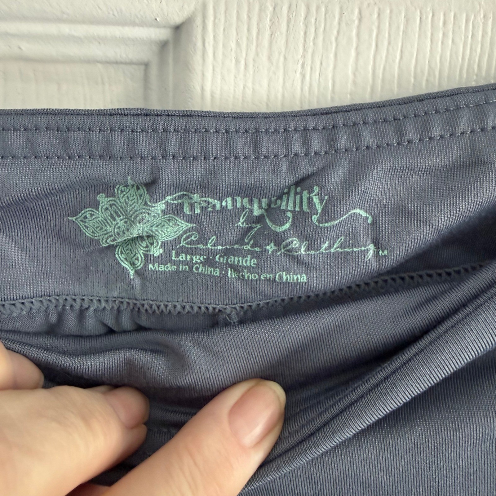Tranquility by Colorado Clothing Womens Blue Active Athletic Skort Size Large