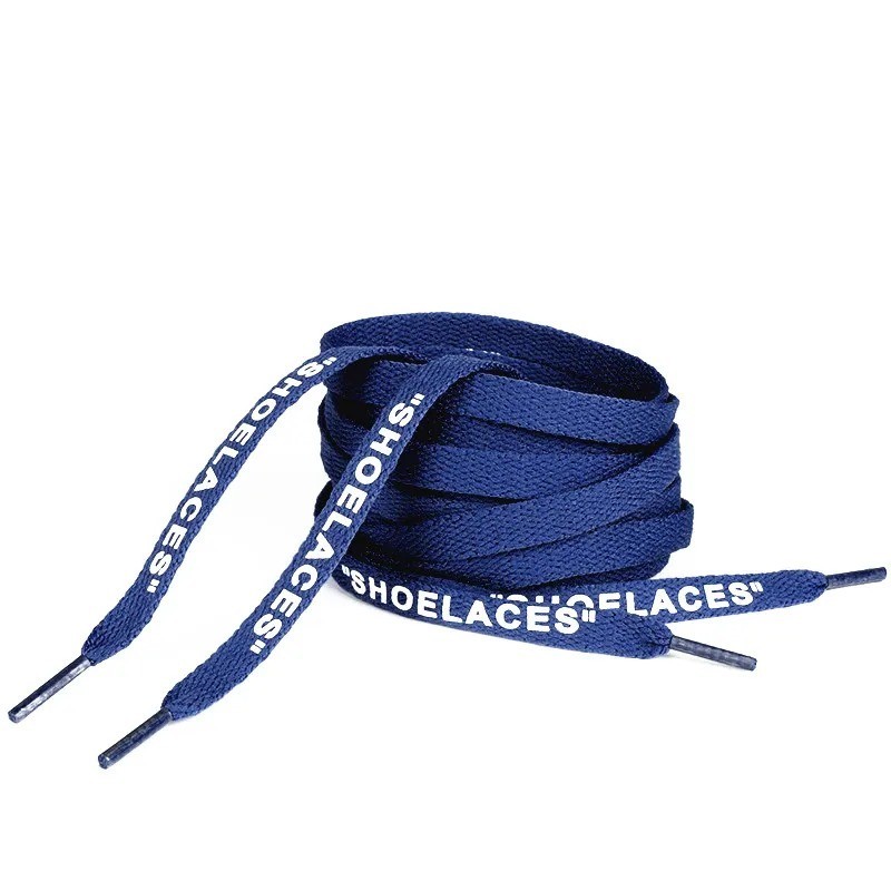 Silicone Printing Shoelaces with Zip Tie Off White The Ten Shoelaces for Sneaker