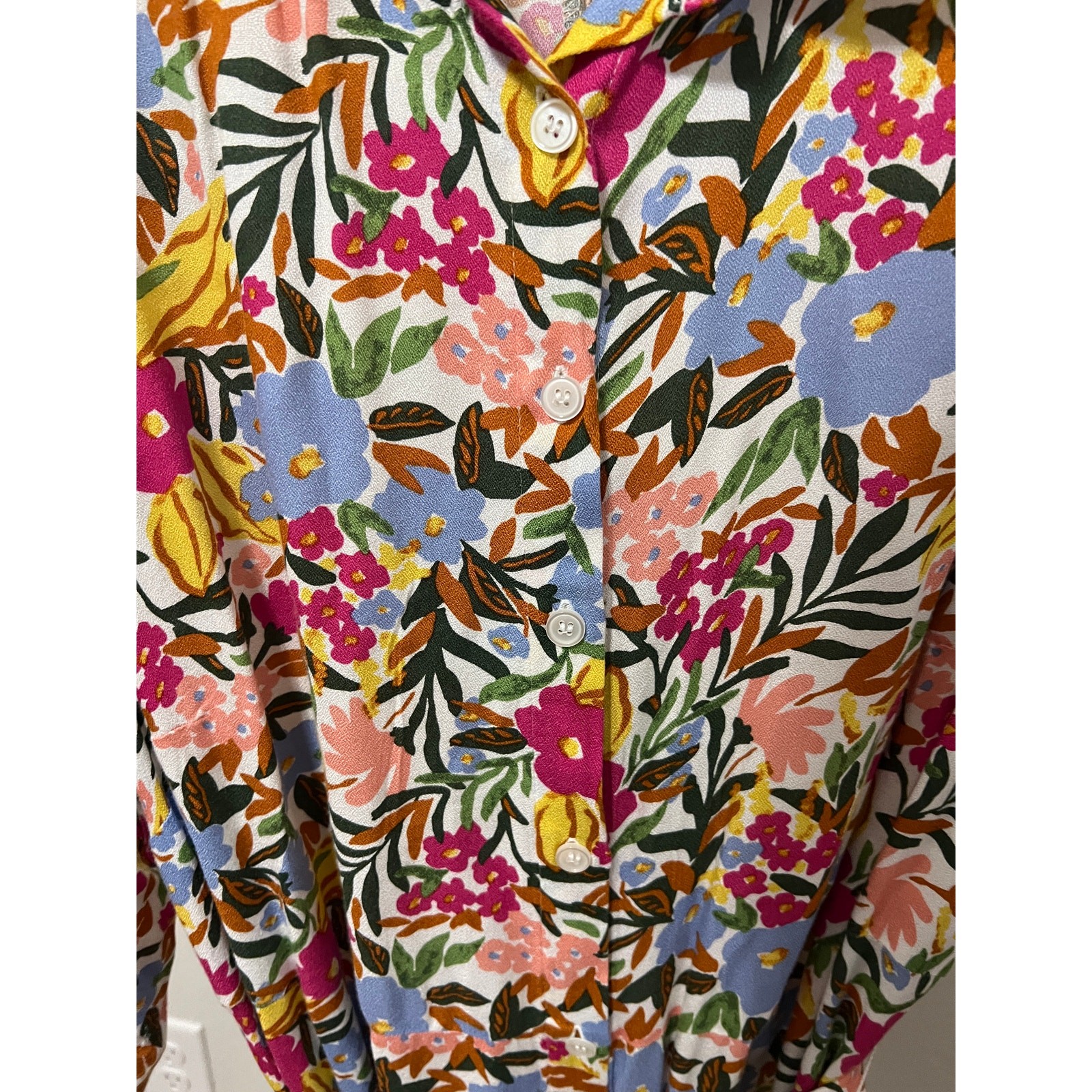 Eloquii Elements Floral Maxi Dress Size 22
