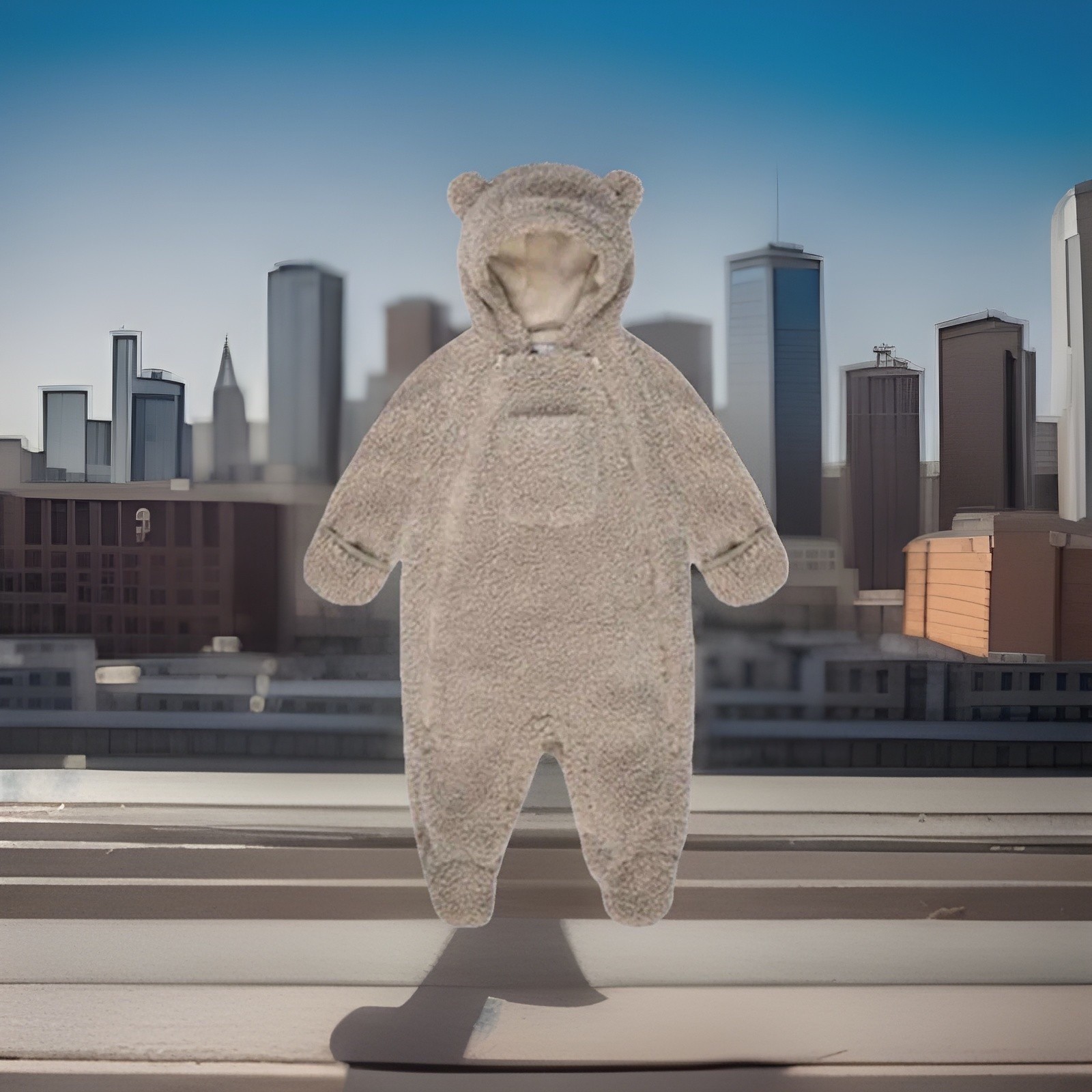 7 am enfant Teddy Jumpsuits Bebe 6-12m