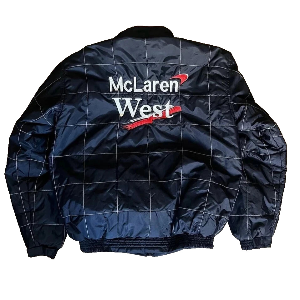 Vintage Mclaren Racing Jacket Team Racing Embroidered Jacket