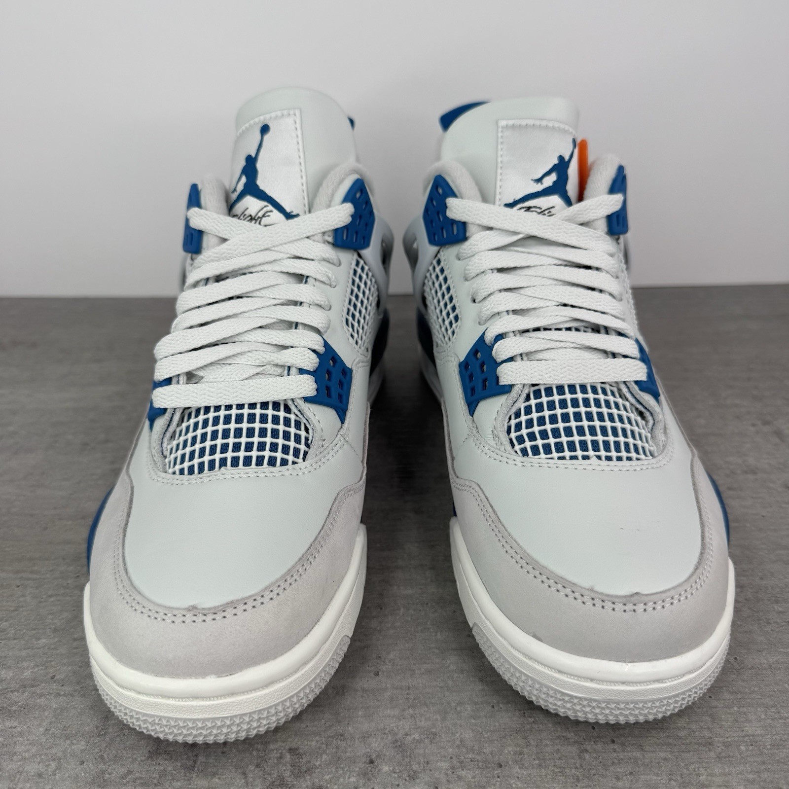 Nike Air Jordan 4 Retro ‘Military Blue’ – Men’s Size 8 – FV5029-141 White/Blue