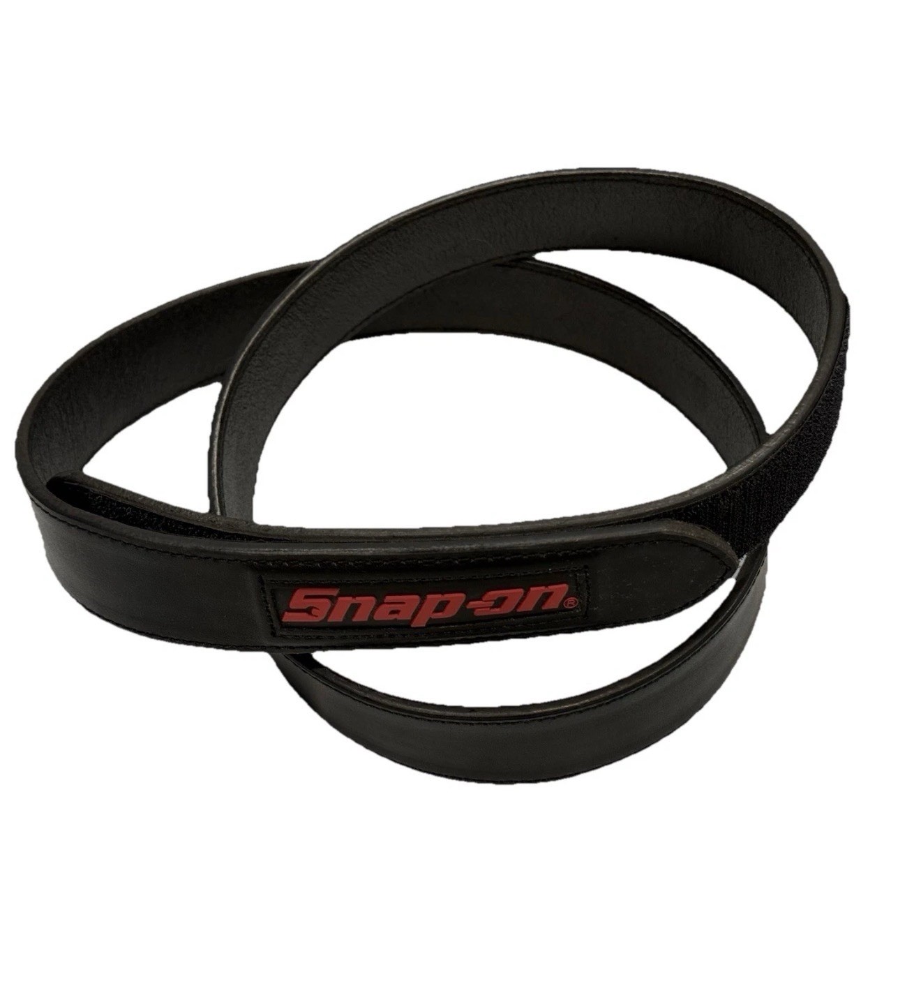 SNAP ON Mechanic Belt No Scratch Black Leather Work Belt Sizes USA WAIST (30-52)
