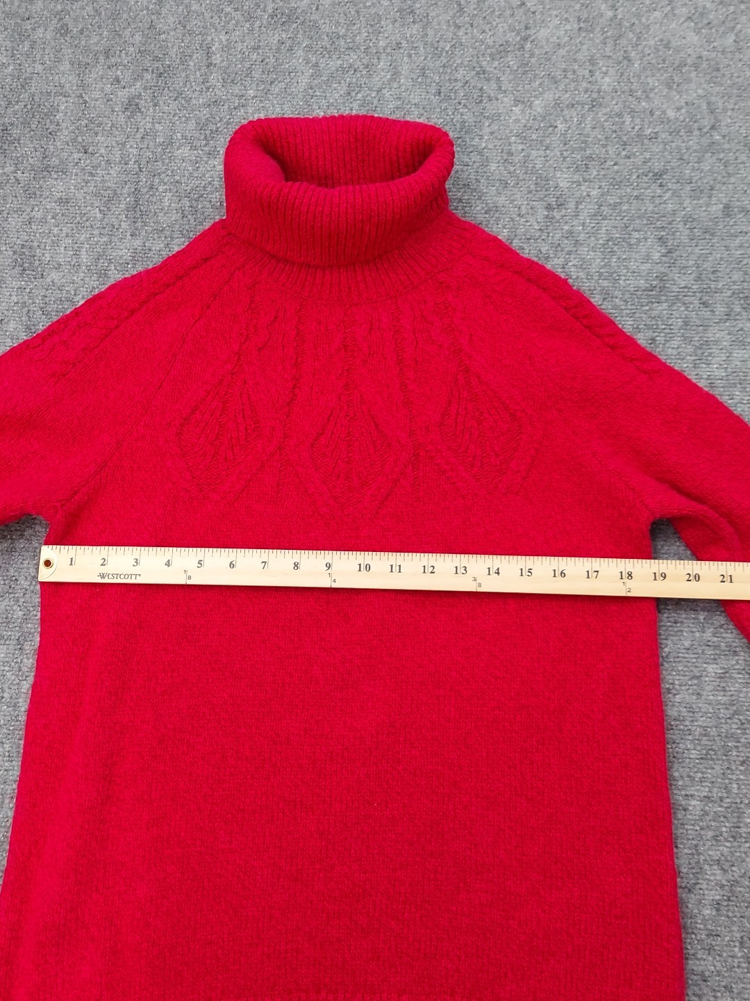 Sundance Mountainview Sweater Women Medium Burgundy Pink Turtleneck Texture Knit