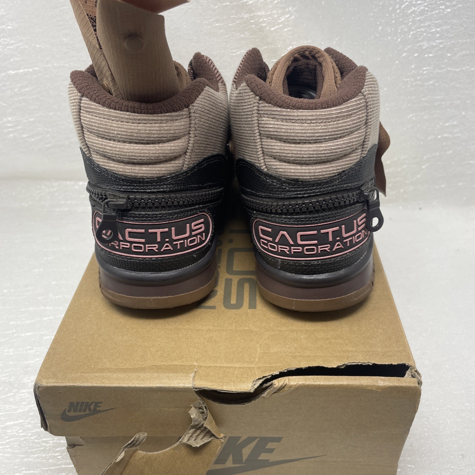 Nike Air Trainer 1 CJ Travis Scott Brown- DR7515-200 – Size 8.5 Men / 10 Women