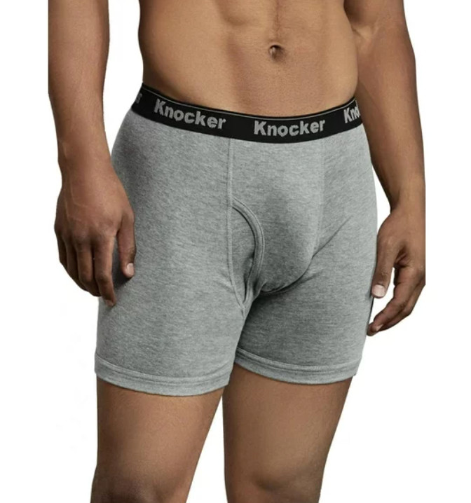 2 4 6 pack Knocker Mens Thick Waistband Athletic Sports Boxer Brief Underwear