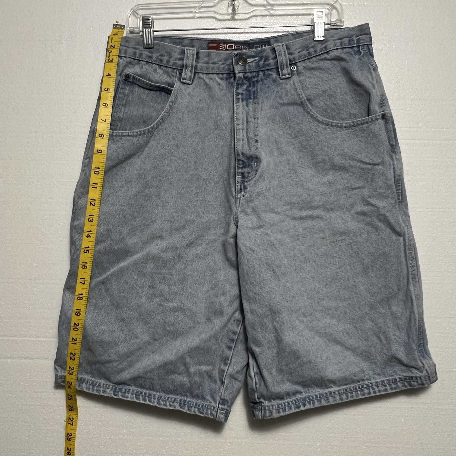 30Below Denim Shorts Engineering Comfort Size 34 Cotton High Rise Casual Outdoor