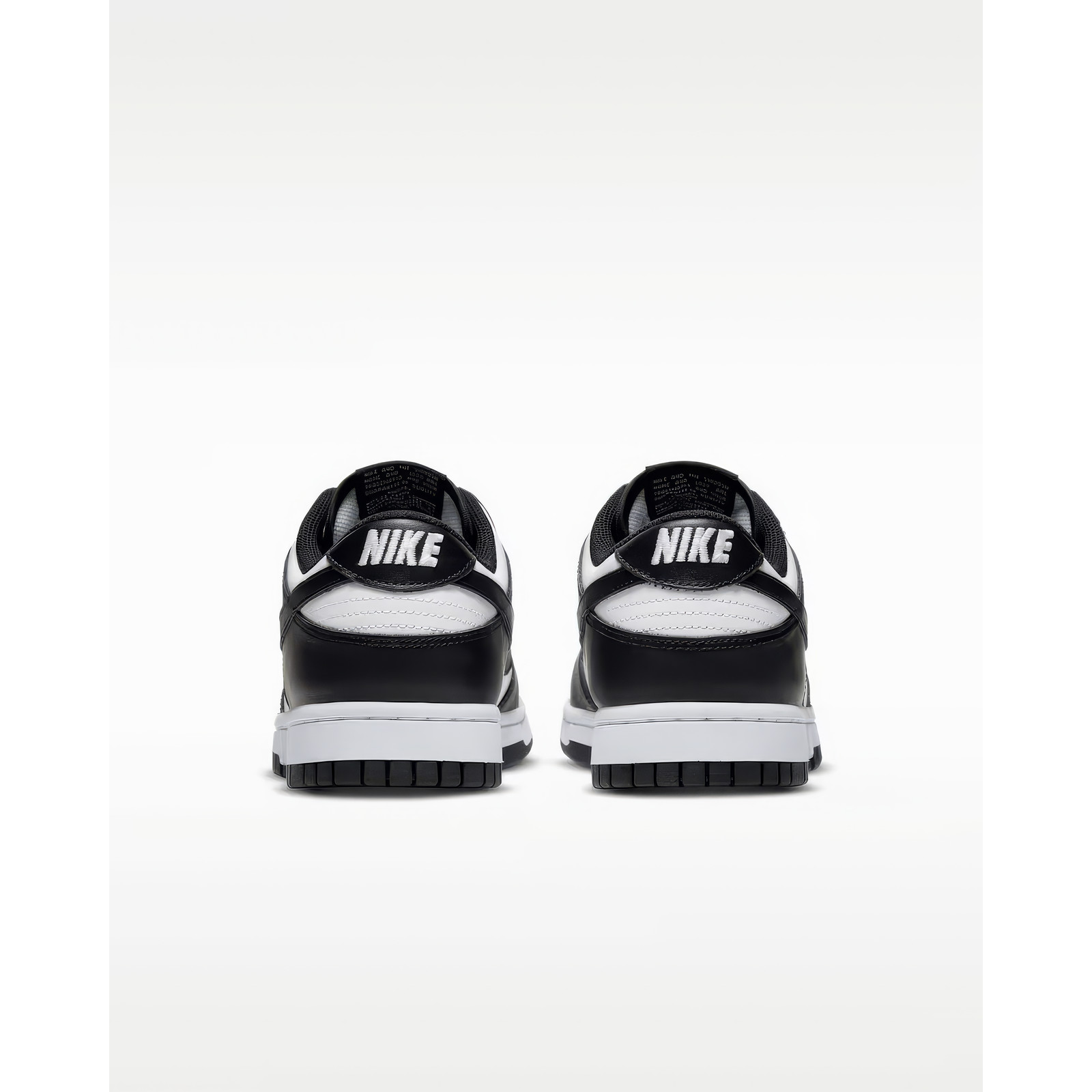 Unisex Nike Dunk Low “Panda” Sneakers 5W / 3.5M White/Black-White