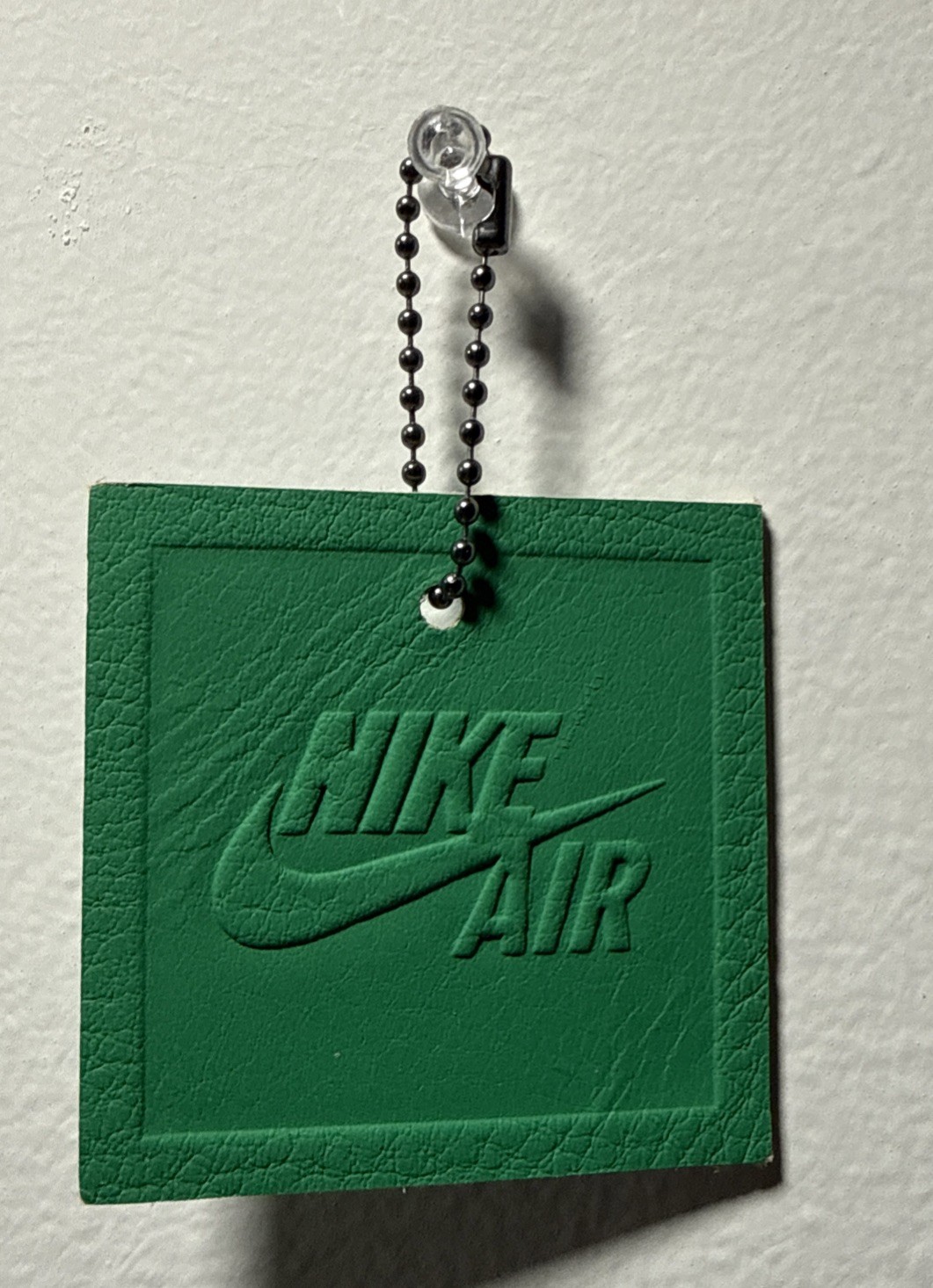 NIKE AIR JORDAN 1 Lucky Green OG JUMPMAN KEYCHAIN HANG TAG Leather