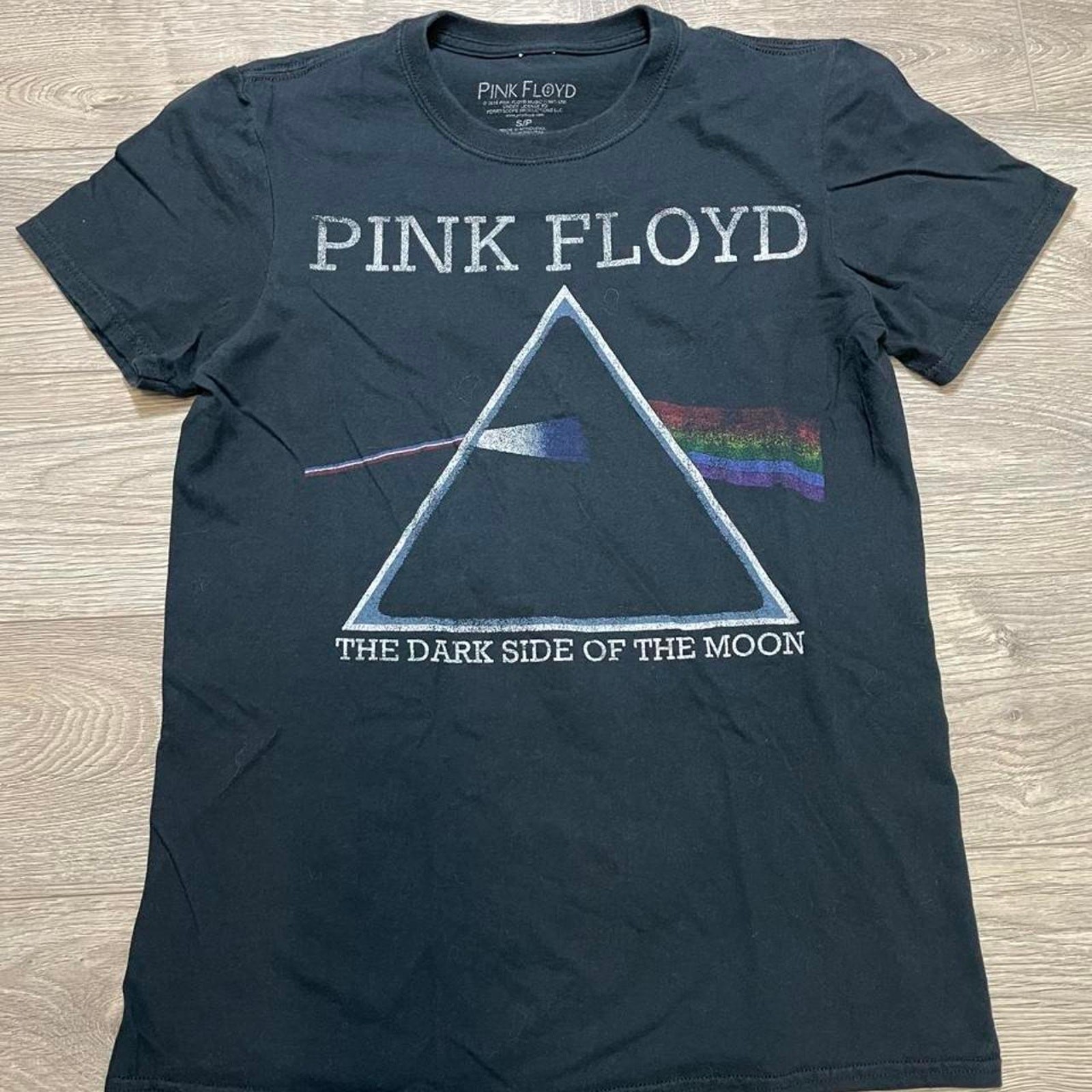 Pink Floyd The Dark Side Of The Moon Graphic Tee Shirt Black Small
