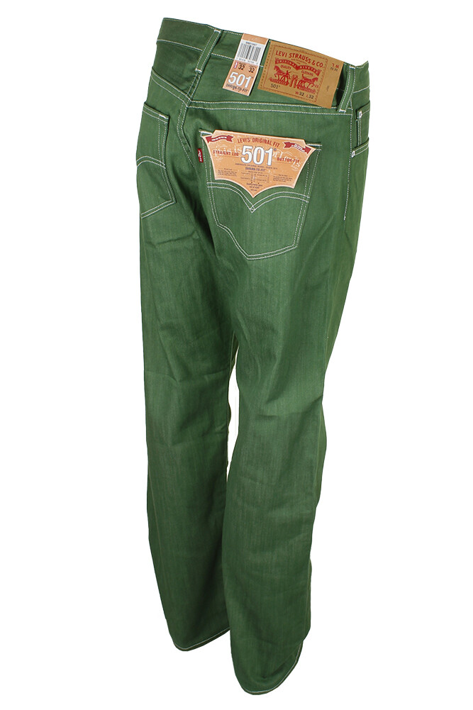 Levi’s Men’s 501 Original Shrink Fit to Button Fly Denim Jeans