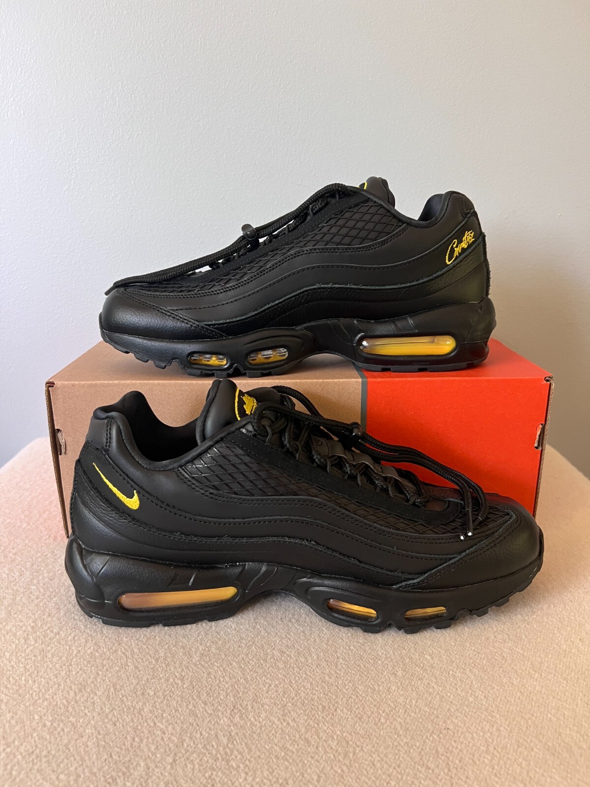 Nike x Corteiz Air Max 95 – Size 10 – Honey Black – NEW – FB2709-003
