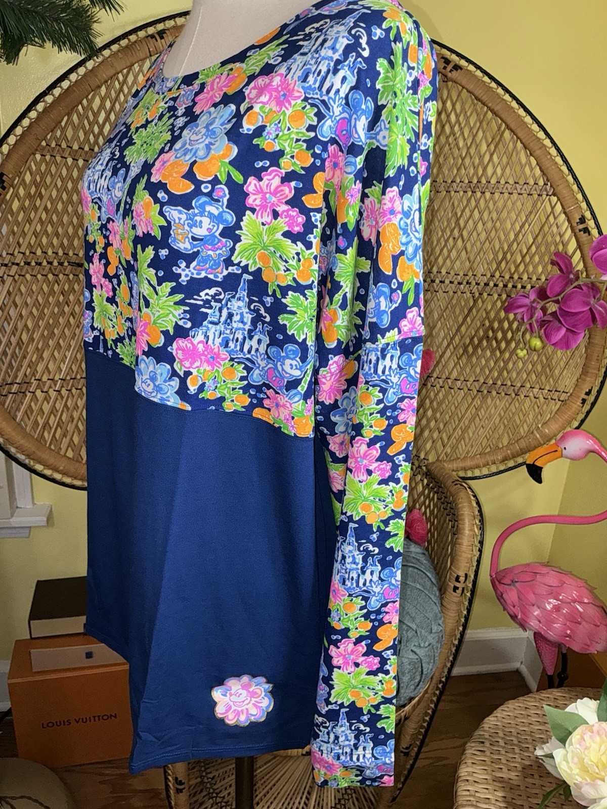 Lilly Pulitzer NWT Finn Top Lilly Loves Disney Size L,XL