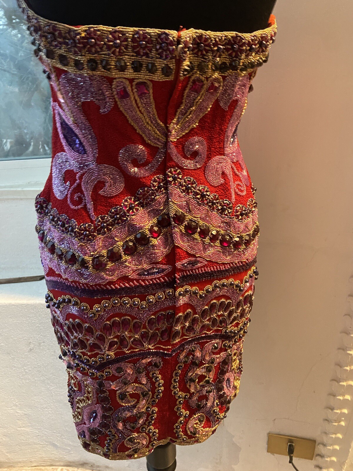 Italian Tailoring Embroidered Dress