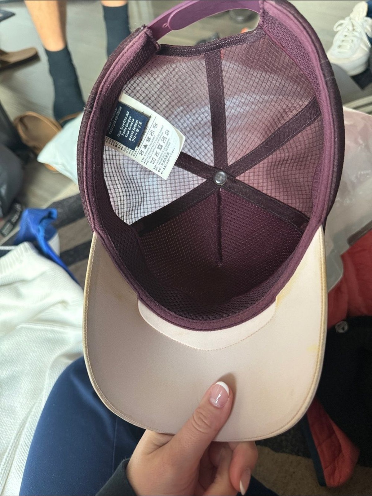 Arc’teryx Pale Pink Logo Trucker Hat
