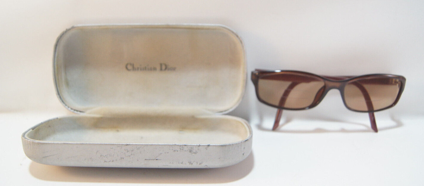 Christian Dior Sun Glasses 130 Brown Frames Italy Diorliong 4 7D7 53-14-130