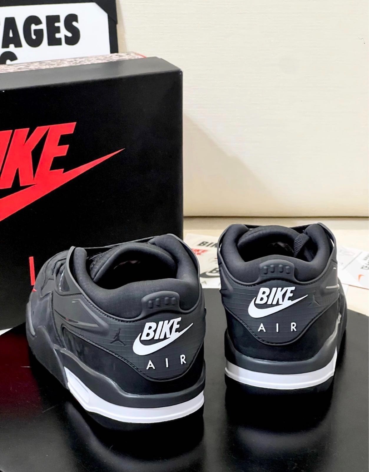 Air Jordan Nigel 4RM Driveway Grey HF4334-004 Anthracite Bike Air Men