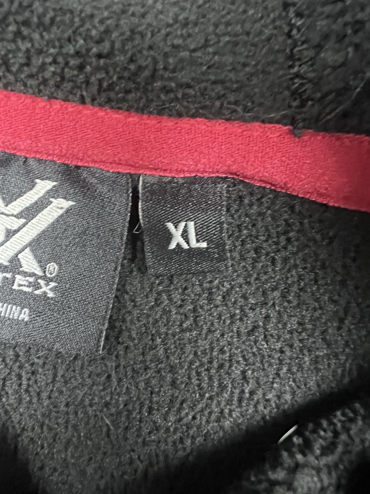 Vortex Jacket Men’s XL Black Full Zip Hooded Performance Softshell Logo