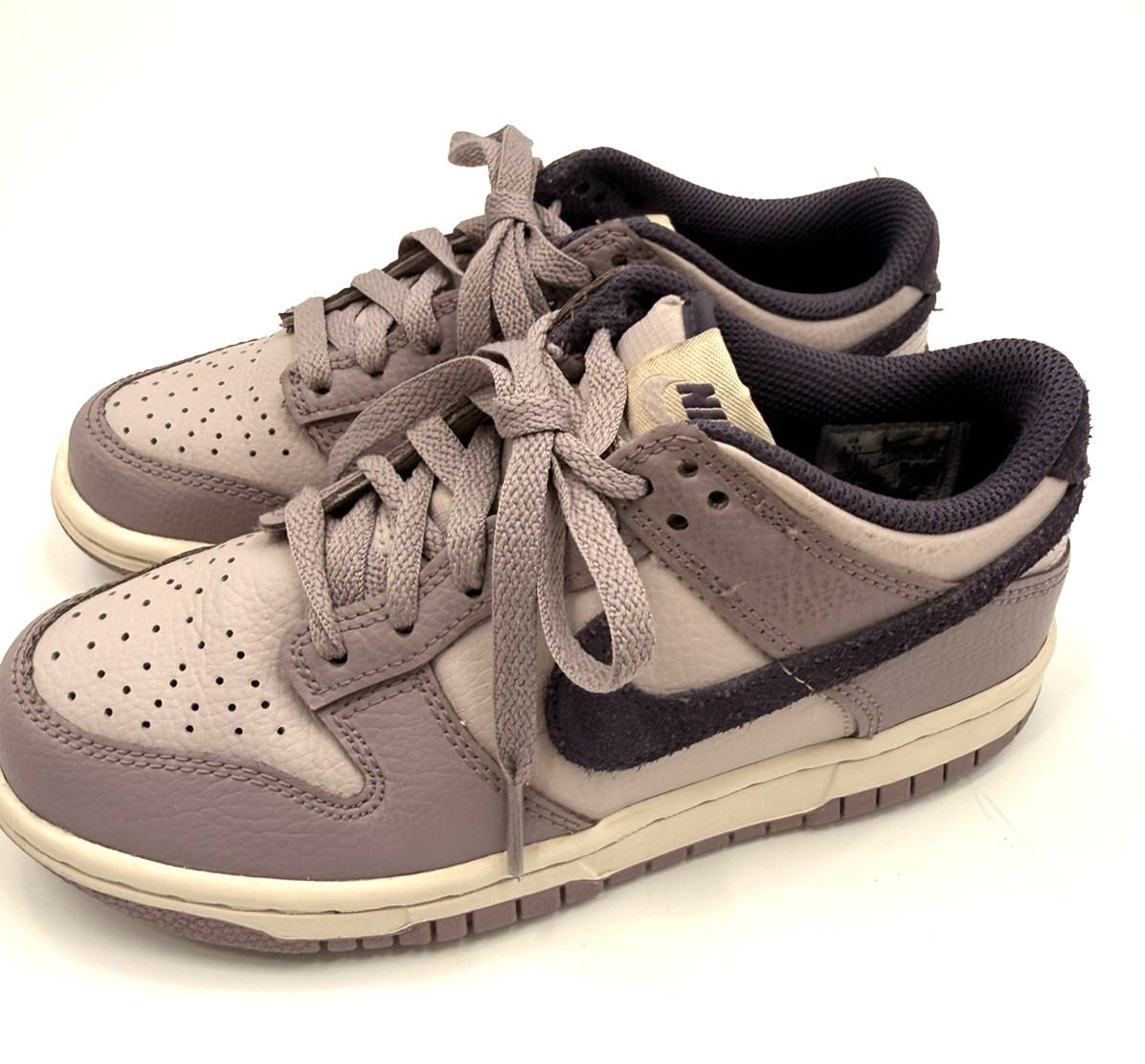 Nike Dunk Low Retro SE Light Violet Ore Youth Size 3.5Y Purple Sneakers