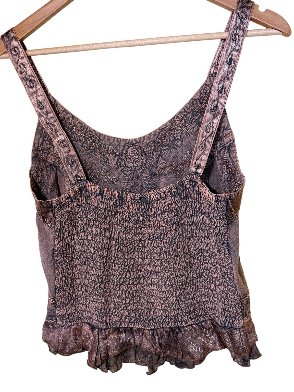 Y2K Beaded Tank Top Size XL
