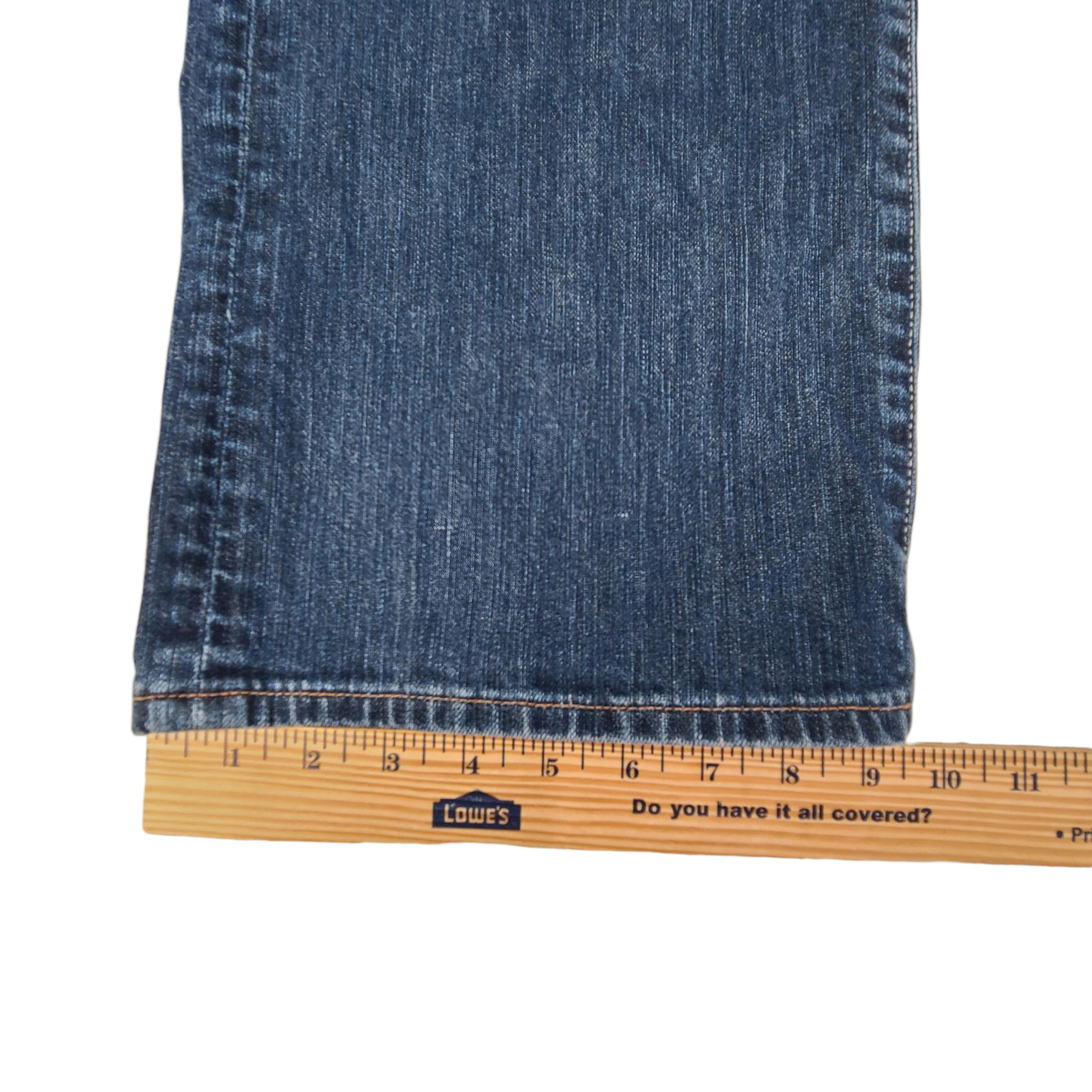 Lucky Brand 181 Relaxed Stretch Rugged Blue Denim Jeans Mens 44×30 (42×27)