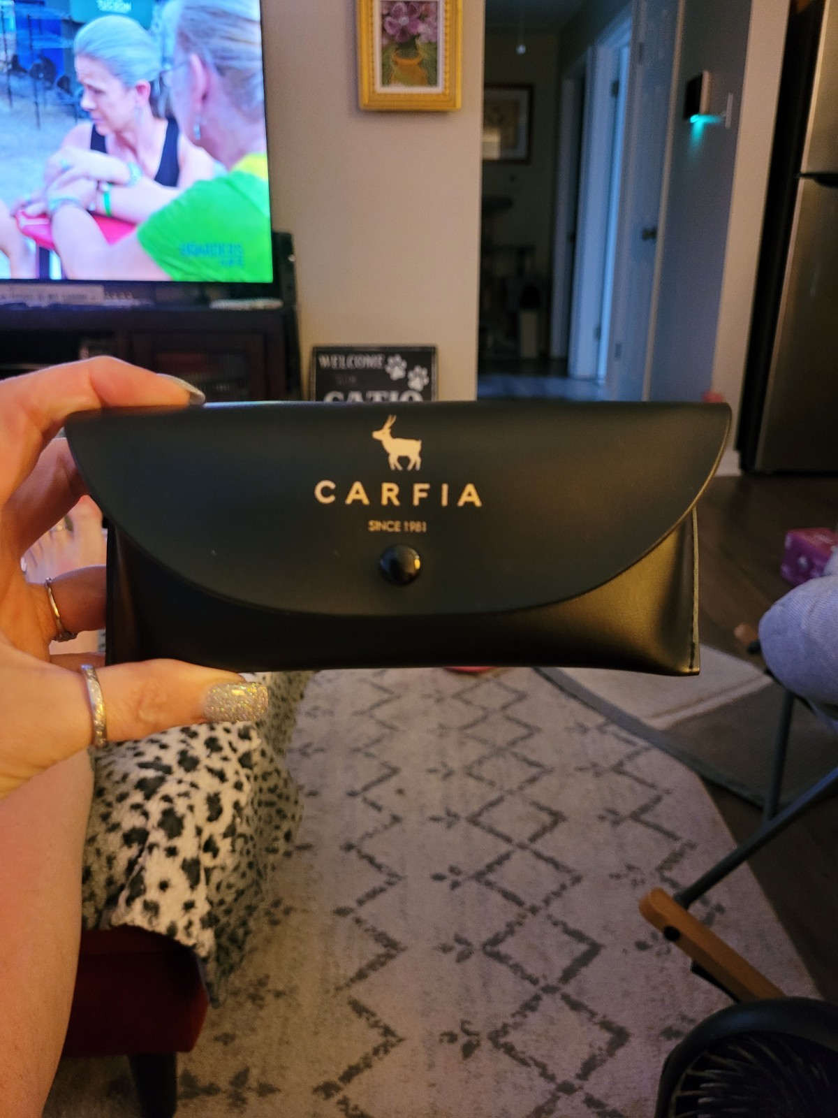 CARFIA Round Retro Tortoise Shell Sunglasses, Brown Mirrored Lenses