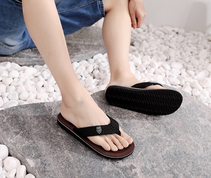 Mens Flip Flops Non Slip Beach Slides Casual Slippers US