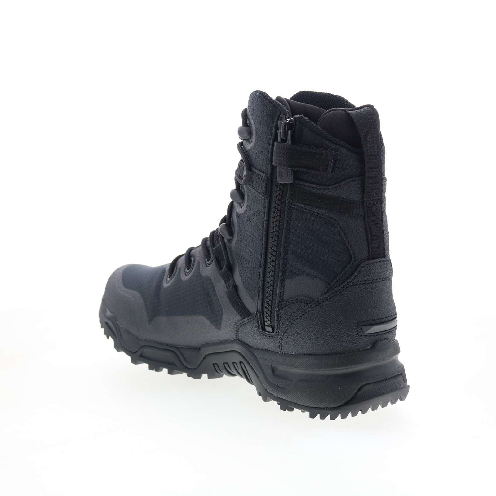 Original Swat Alpha Fury 8″ Side-Zip EN 177501 Mens Black Wide Tactical Boots