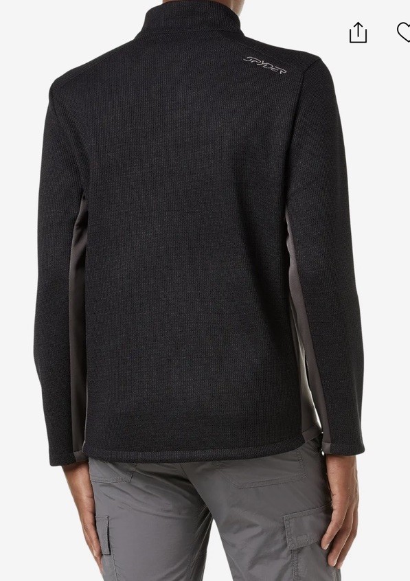 NWT! Spyder “Bandit” Full Zip Hooded Jacket – Size Large Retail $140