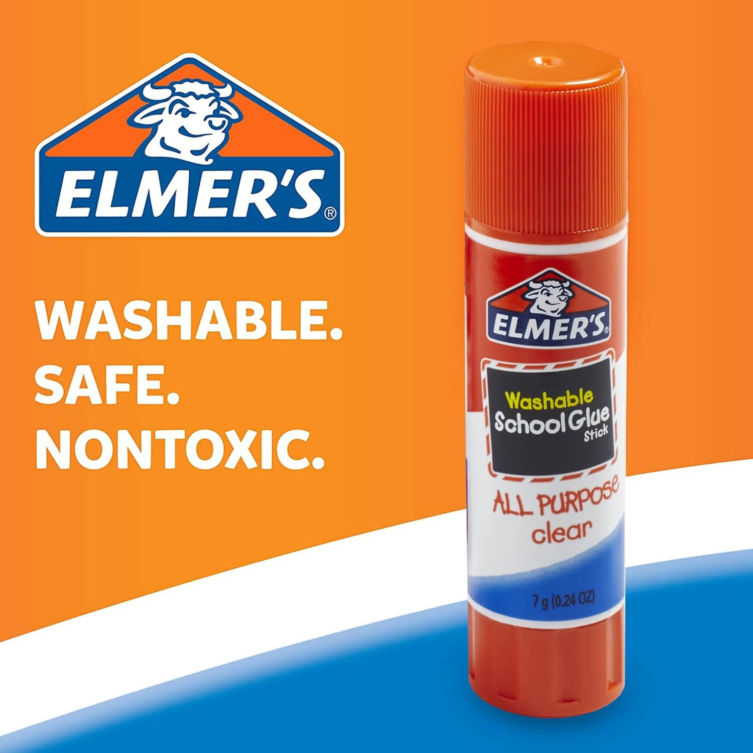 Elmer’s All Purpose School Glue Sticks, Washable, 7 Grams, 30 Count 30