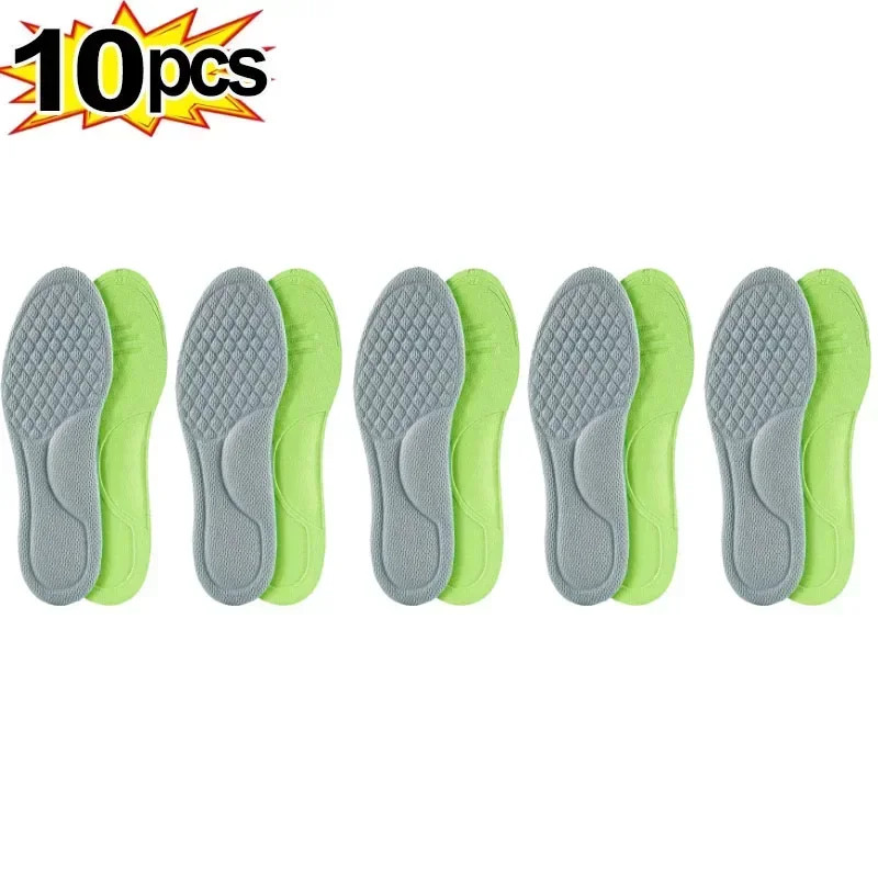 2/6pcs Soft Memory Foam Orthopedic Insoles Deodorizing Insole Shoes Sports Abso