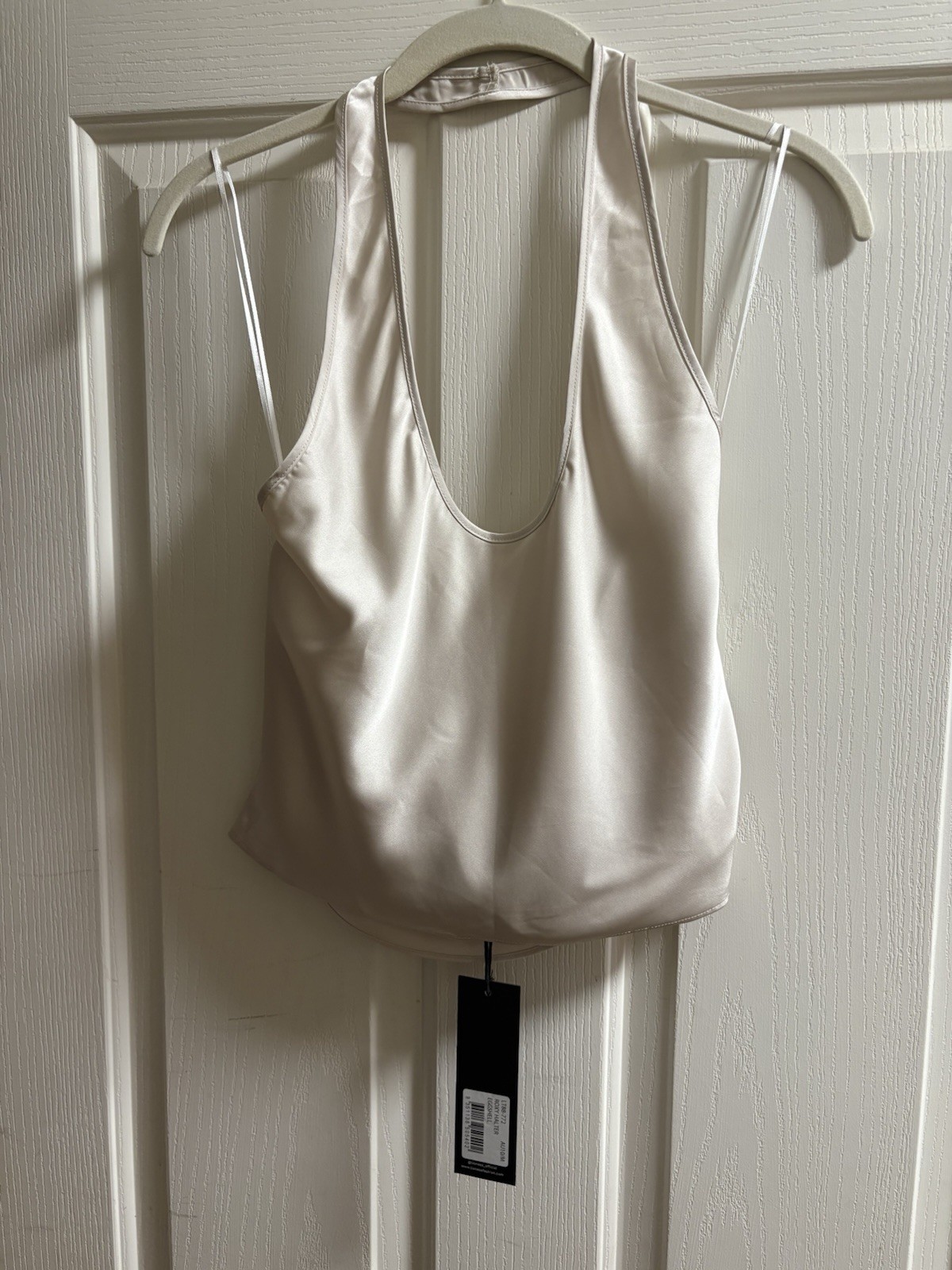Lioness Roxy Halter Eggshell Top (Medium- BRAND NEW)