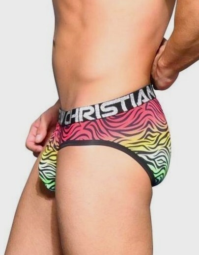 Andrew Christian Pride Zebra Brief – 91795 – Small, Medium & Large