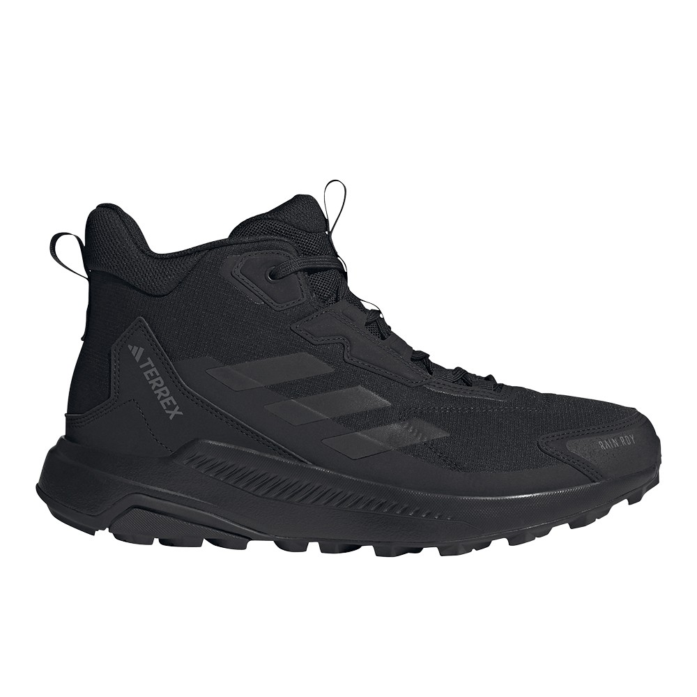adidas Terrex Anylander Mid Rain.Rdy Hiking Mens Black Sneakers Athletic Shoes