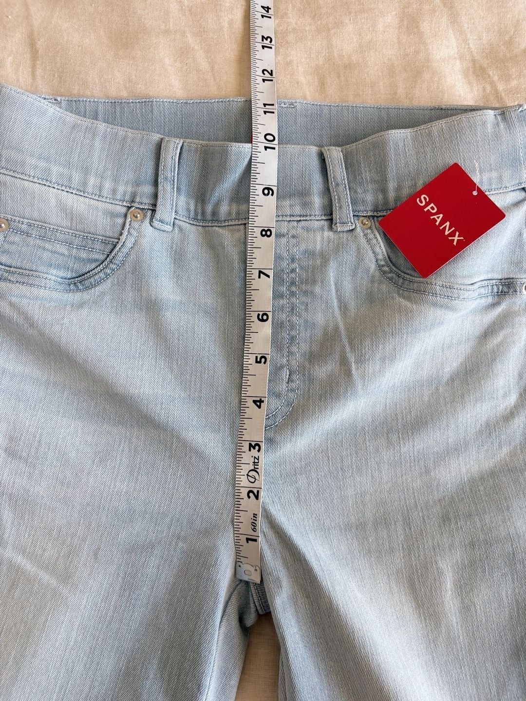 SPANX Women’s Pull-On Flare Jeans, Size XS, Retro It Wash