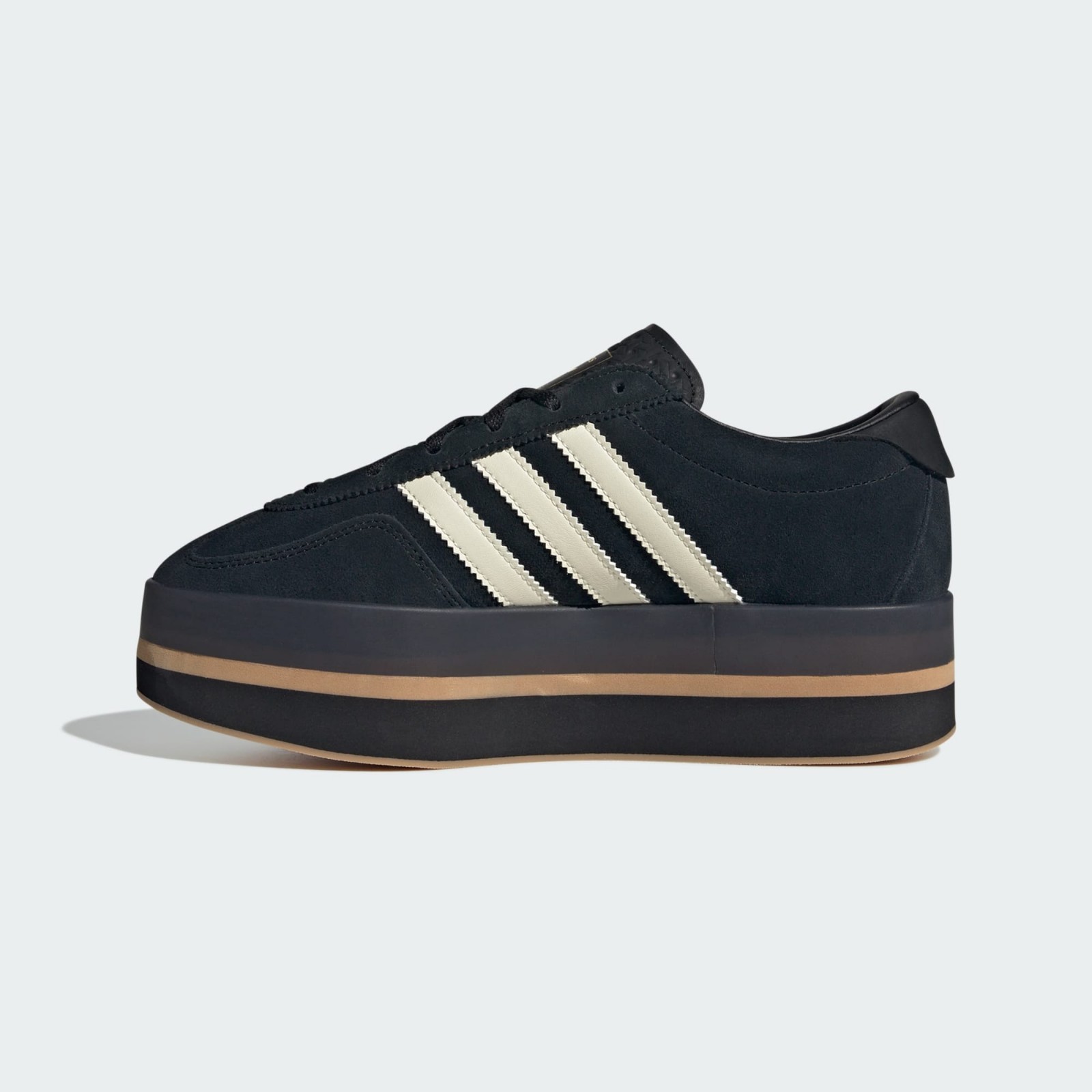 adidas Originals WMNS Gazelle Stack JS0239 Core Black Cream White Women’s US5-11