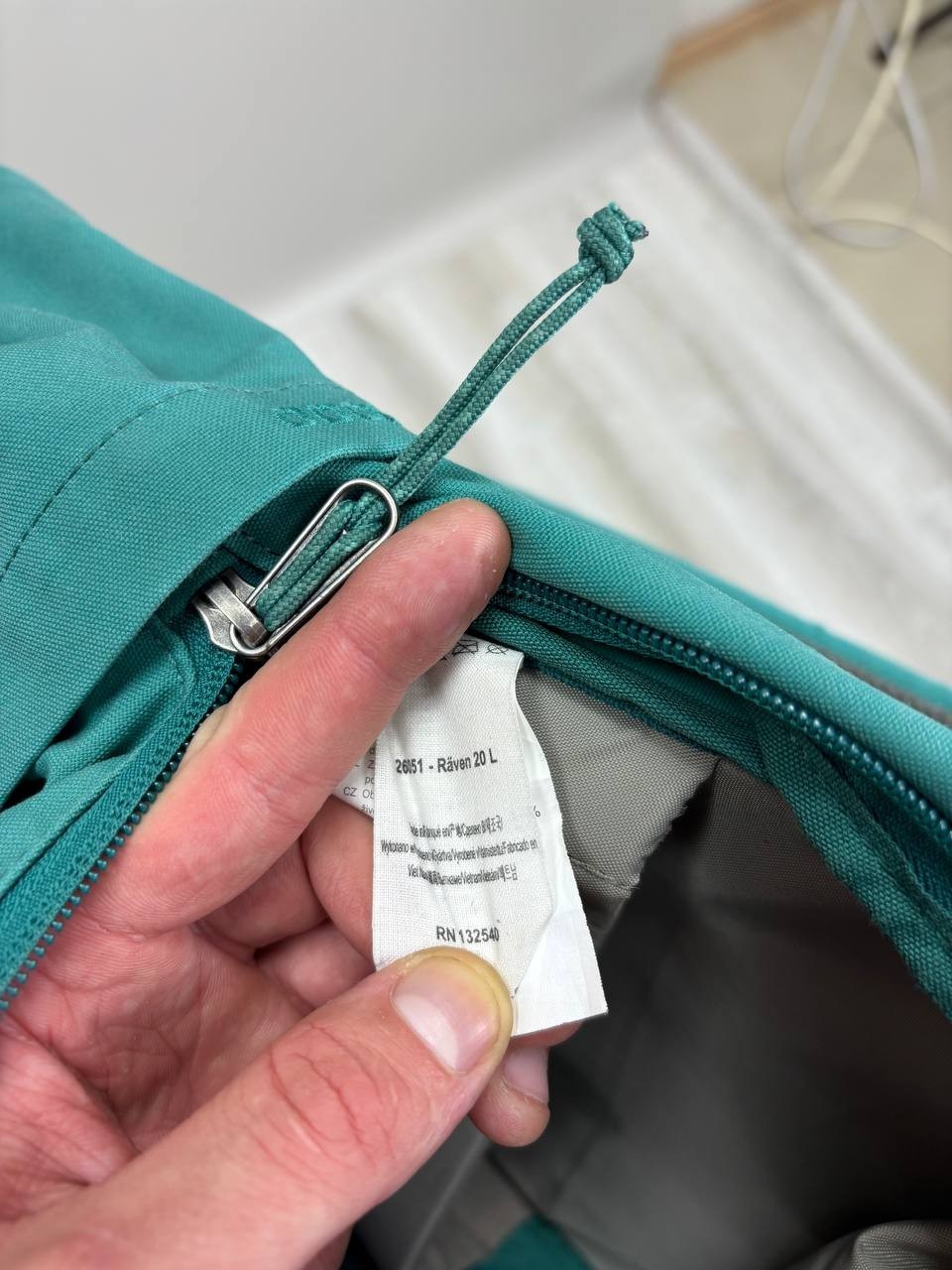 Womens bag Fjallraven Color Turquoise Duties Paid (USA)