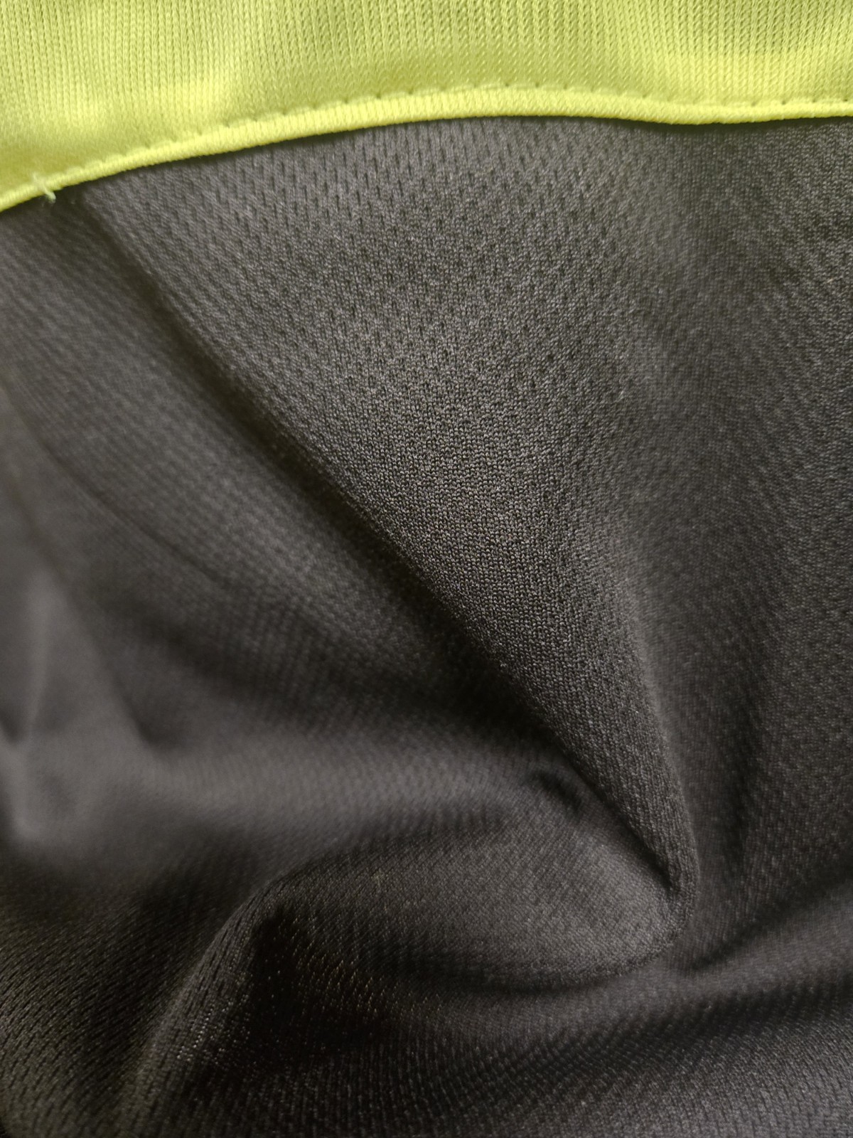 Black Hi Vis Shirt ANSI Class 1 Reflective Safety Short Sleeve Shirt